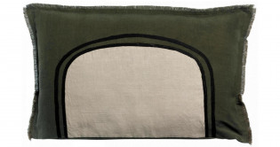 COUSSIN LALY BICOLORE OLIVE