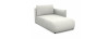 Chaise longue droite FARIDO